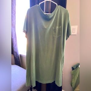 🧡Green Short Sleeve Tshirt Dress - Old Navy 2X